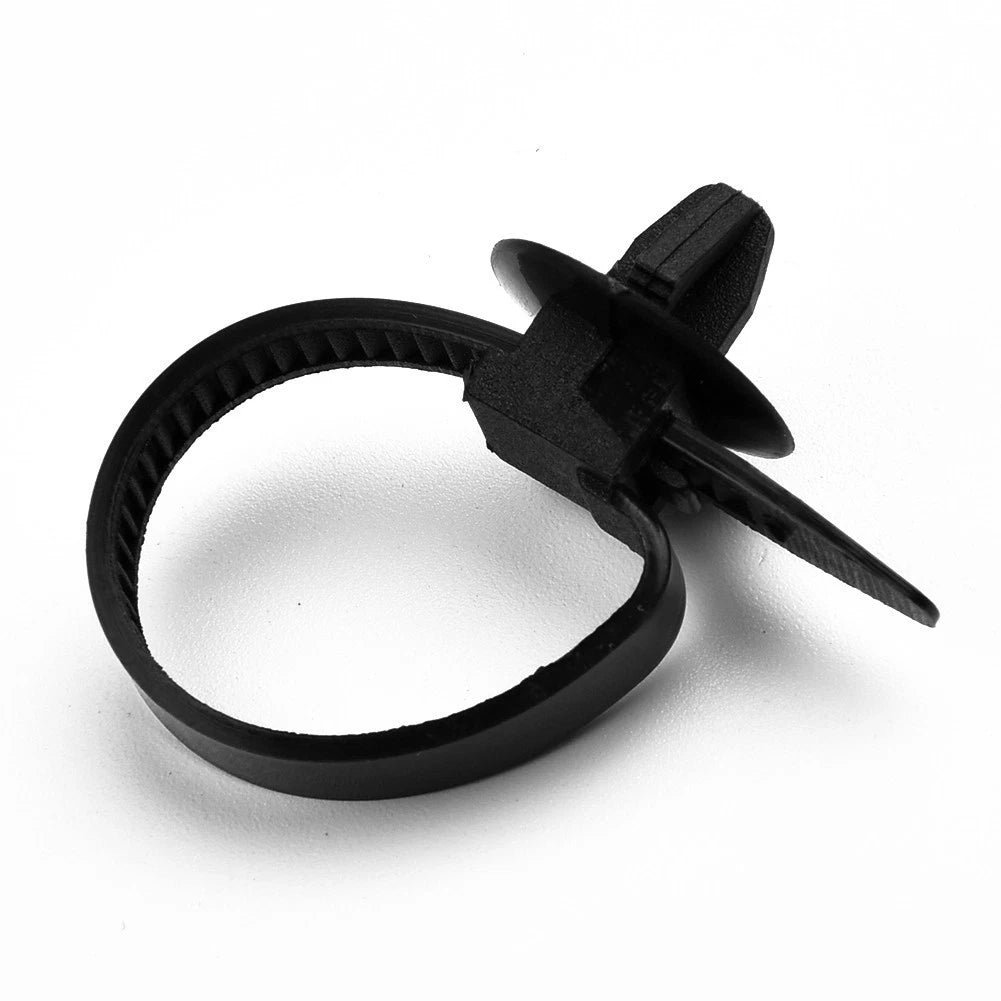 50pcs / Nylon Wire Tie Wraps / Fasteners Clips for Car Cable