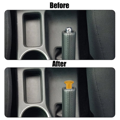 Gold Tone Handbrake Spin Knob Button for Toyota 86 Scion FR-S Subaru BRZ
