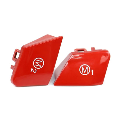 Red Steering Wheel Mode Switch Button Cover for BMW 1 2 3 4 5 6 Series X5