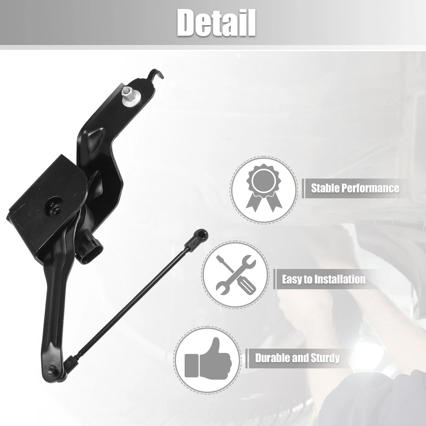 Rear Left Suspension Ride Height Level Sensor for Chevrolet Silverado 1500