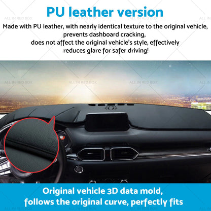 Dash Mat Microfiber Leather Anti-Slip for BYD Seal (2023-On)