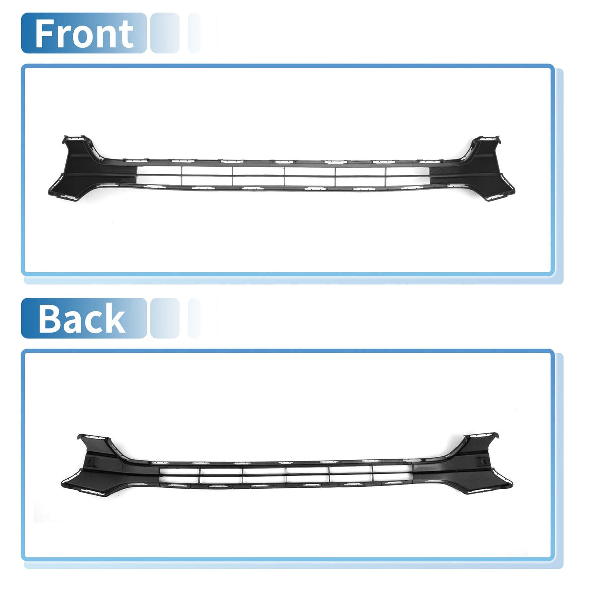 Black Front Hood Bumper Grille for Toyota Tacoma (2016)