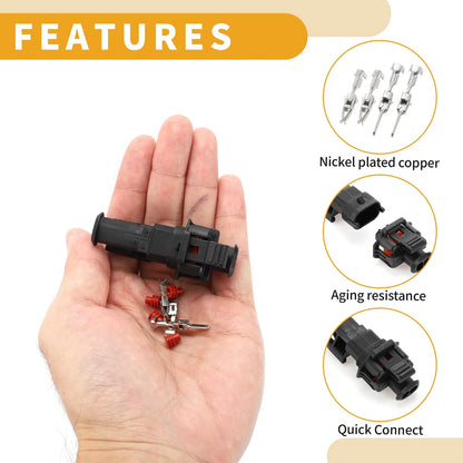 2 x Fuel Injector Connector Plugs for Ford
