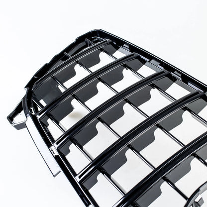 Grille for Mercedes Benz A-Class W176 Glossy Black GT Style (2016-2018)