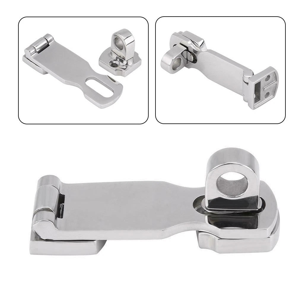 Marine Locker Hatch Stainless Anti-Rattle Latch Boat Fastener Clamp for Boat