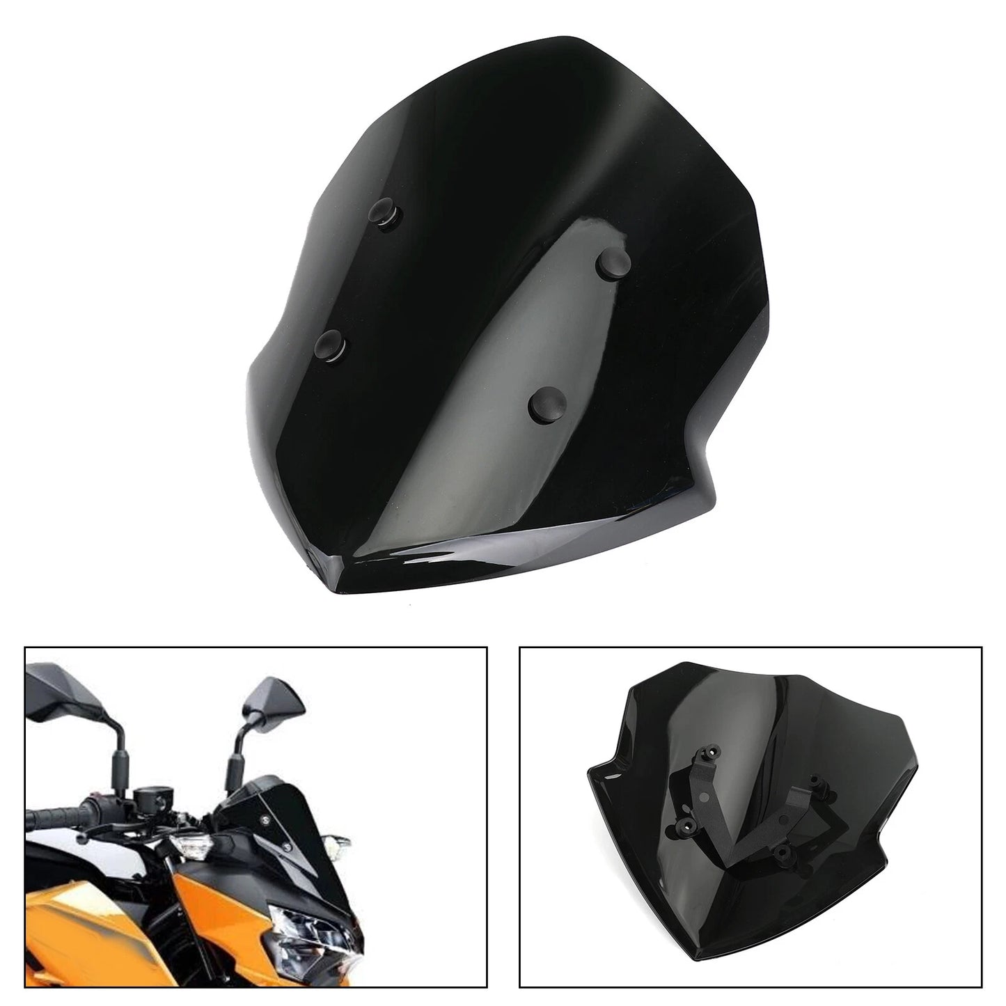 Windshield for Kawasaki Z125 (2019-2020)