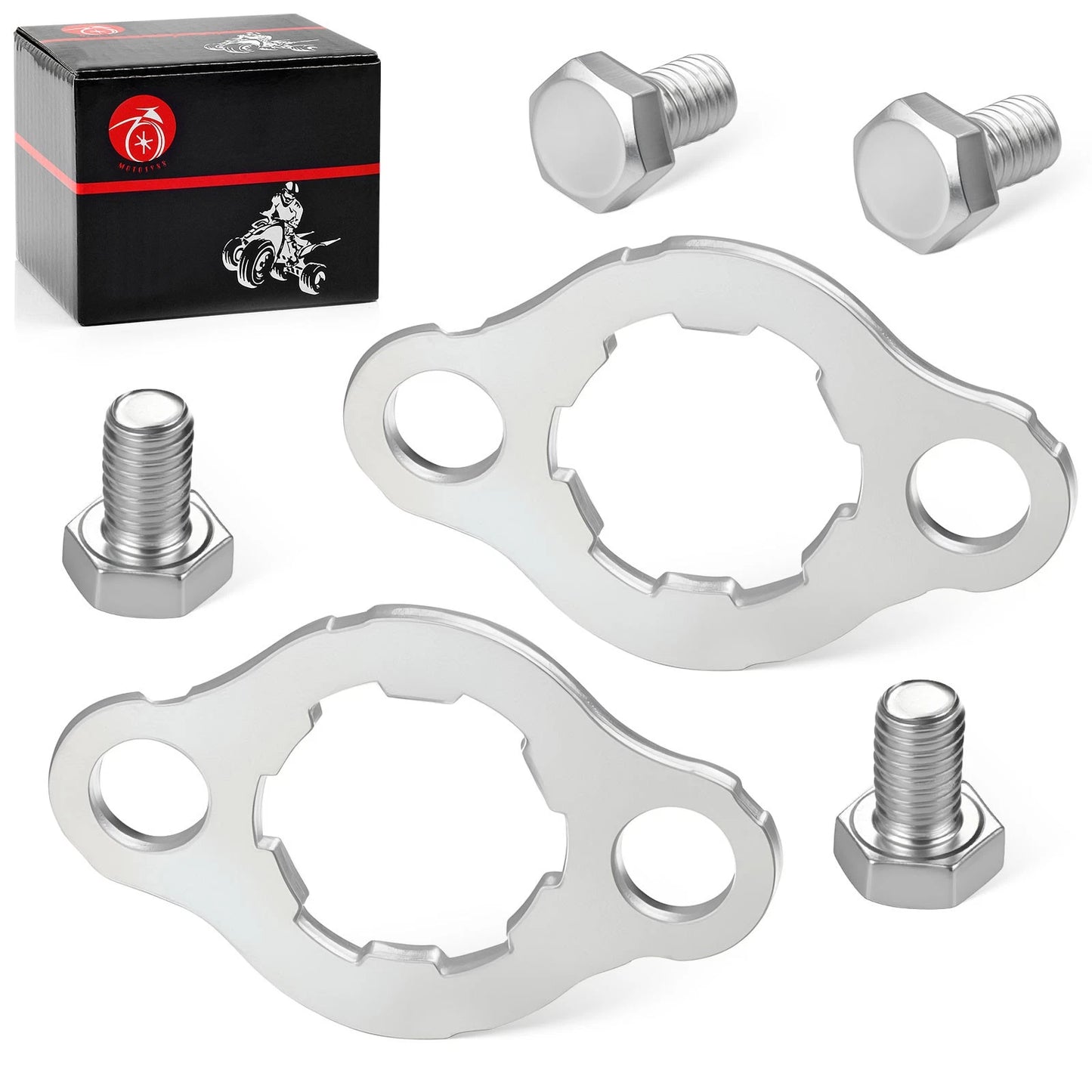 Engine Front Sprocket Retainer Plate Qty-2 for Honda CRF100F (2004-2013)