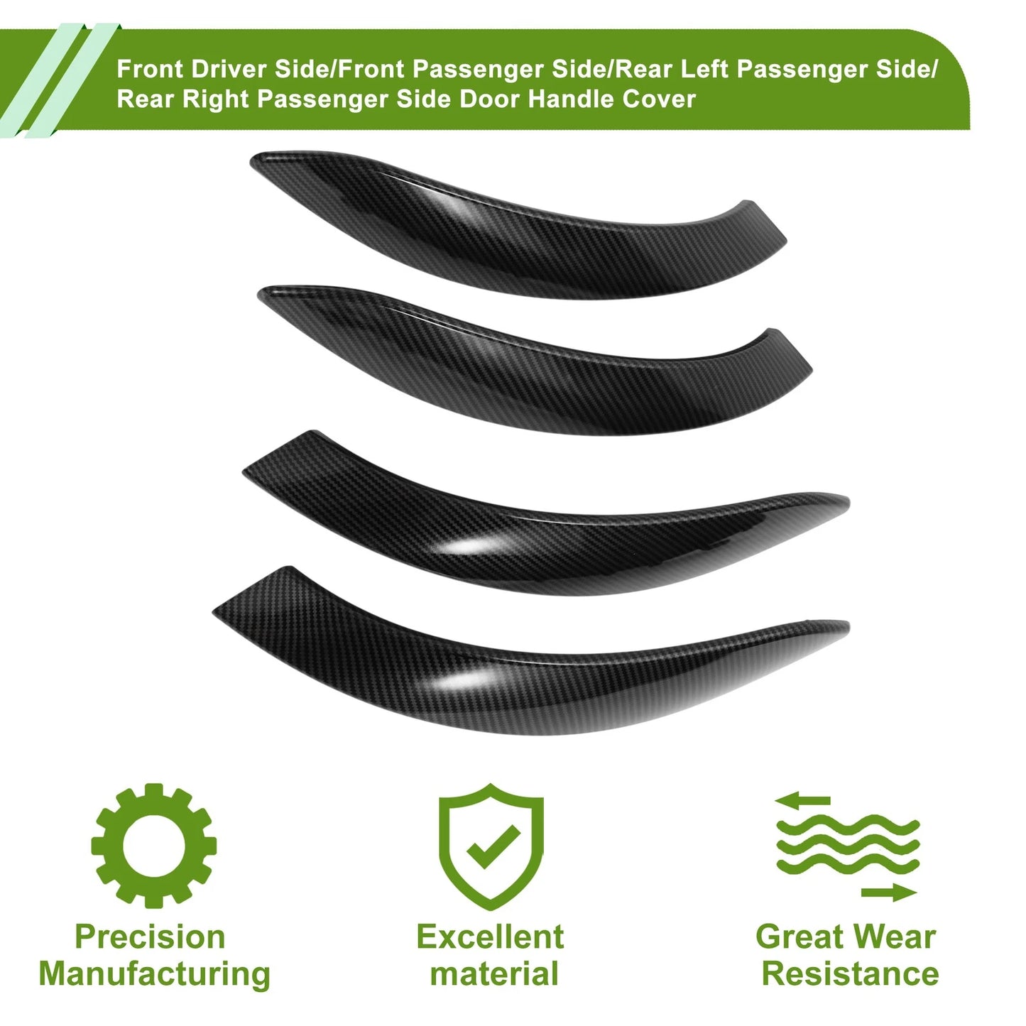 Door Panel Handle Pull Trim Cover for BMW 3 Series F30 (2013-2018)