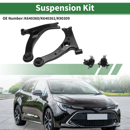 4 Pc Front Lower Control Arms for Toyota Celica (2000-2005)
