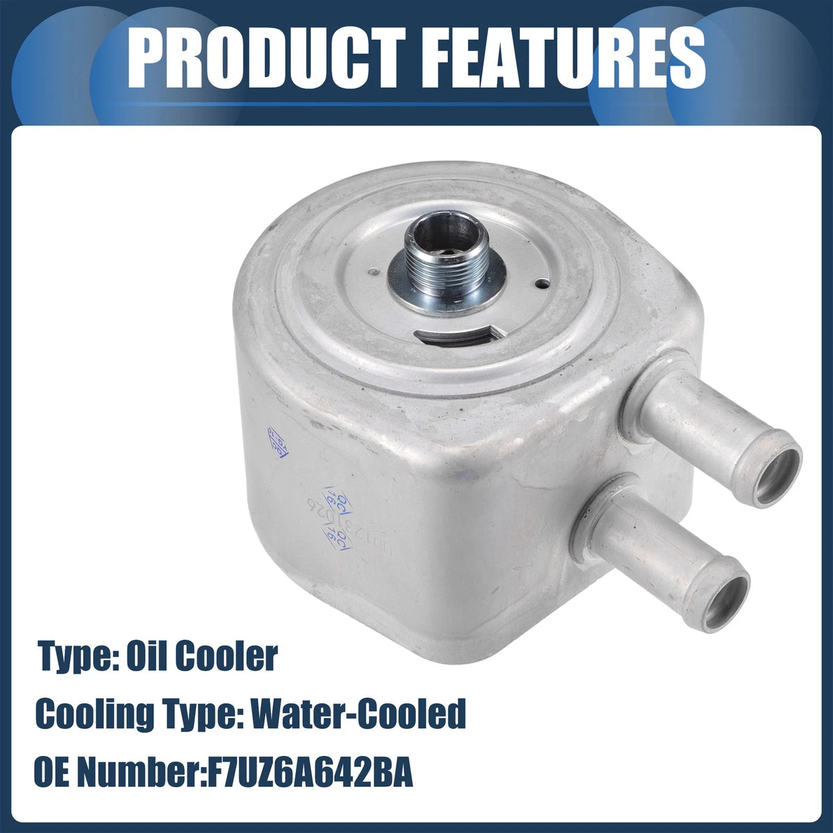 Engine Oil Cooler w/ O-ring Seals & Bolt for Ford F-150 (1997-2003)