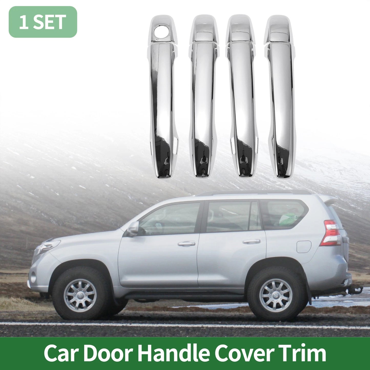 Smart Car Door Handle Cover Trim for Toyota Prius (2010–2015)