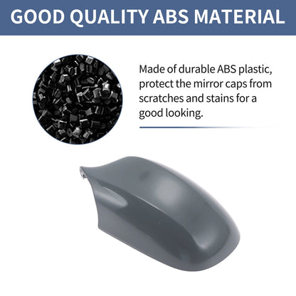 Left Passenger Side Mirror Cover Cap for BMW 3 Series E90 E91 (2006-2013)