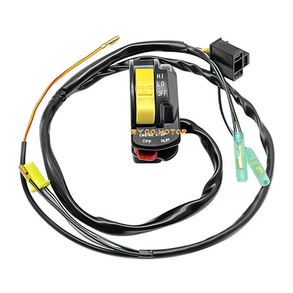 Handlebar Kill Stop Headlight Switch for Suzuki LT250R QuadRacer (1987–1992)