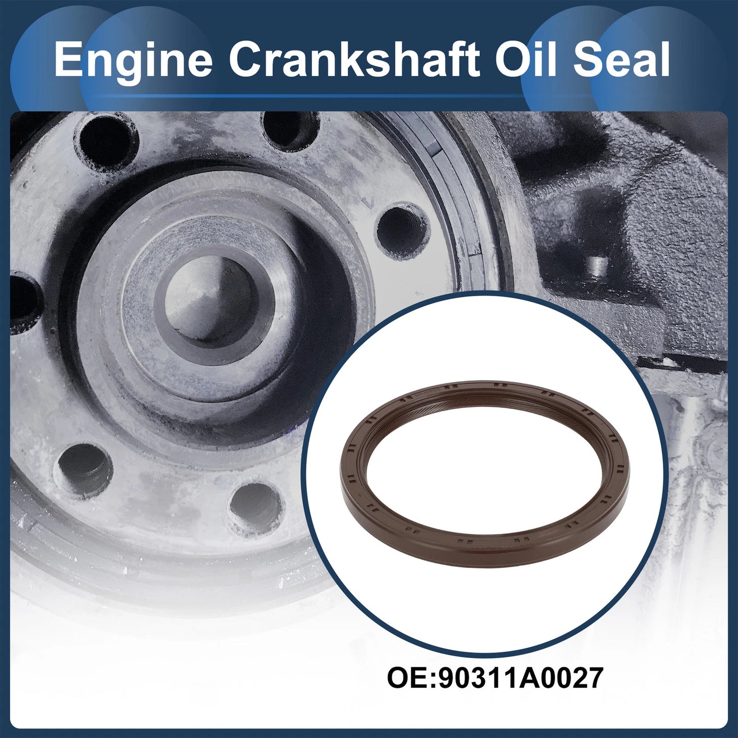 Rear Crankshaft Oil Seal for Toyota 4Runner, Pickup, Sienna (1996-2023)
