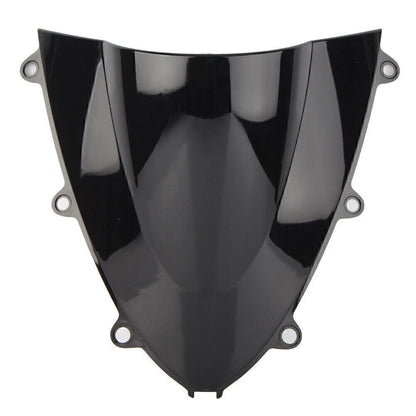 Black Double Bubble Windshield for Honda CBR1000RR 2008-2011 (08-11)