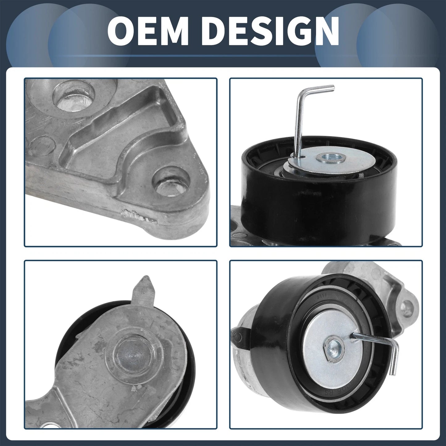 Belt Tensioner for Ford Focus (2004-2010) - Metal 1 Pc