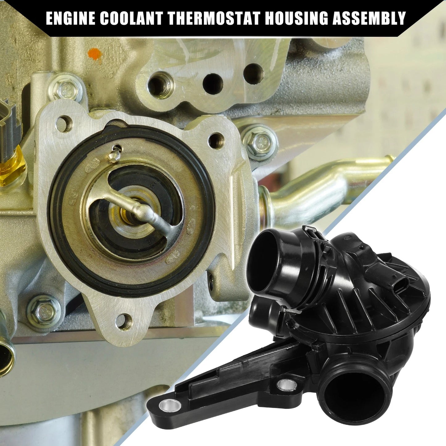 Engine Coolant Thermostat Housing for BMW 320i (2012-2018)