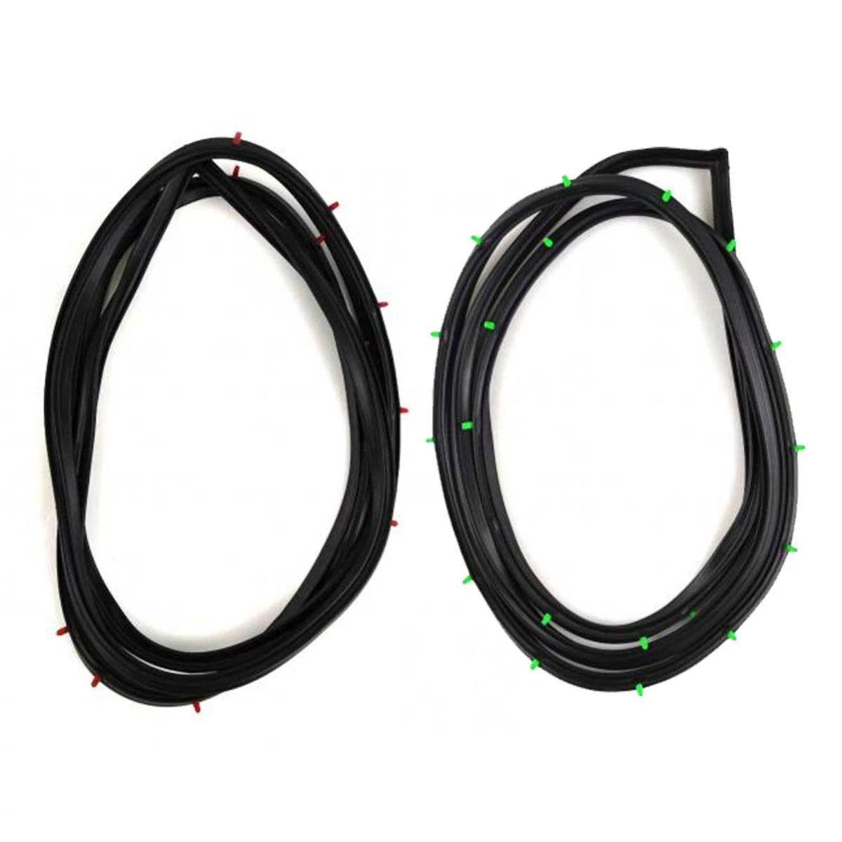 Door Rubber Seal Weatherstrip Front LH+RH Fits Toyota KE10 2D Sedan 1966-70 D05