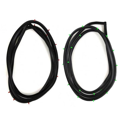 Door Rubber Seal Weatherstrip Front LH+RH Fits Toyota KE10 2D Sedan 1966-70 D05