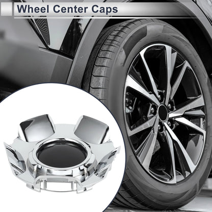 1x Black Wheel Center Caps for Chevy Silverado Tahoe Suburban (2007-2014)
