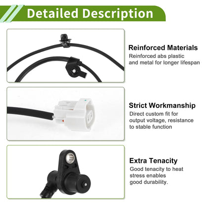 ABS / 1 x Front Left / Wheel Speed Sensor for Toyota Picnic