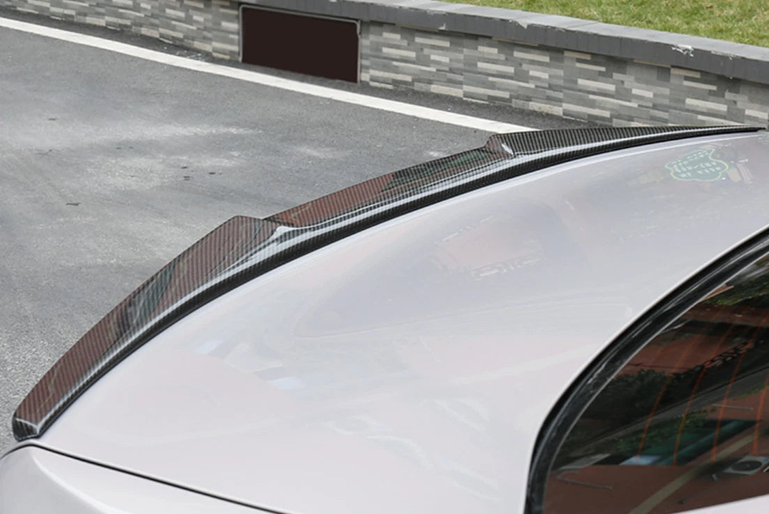 Rear M4 Style Carbon Fiber Spoiler Wing for BMW 5 Series F10 F18 (2011-2017)