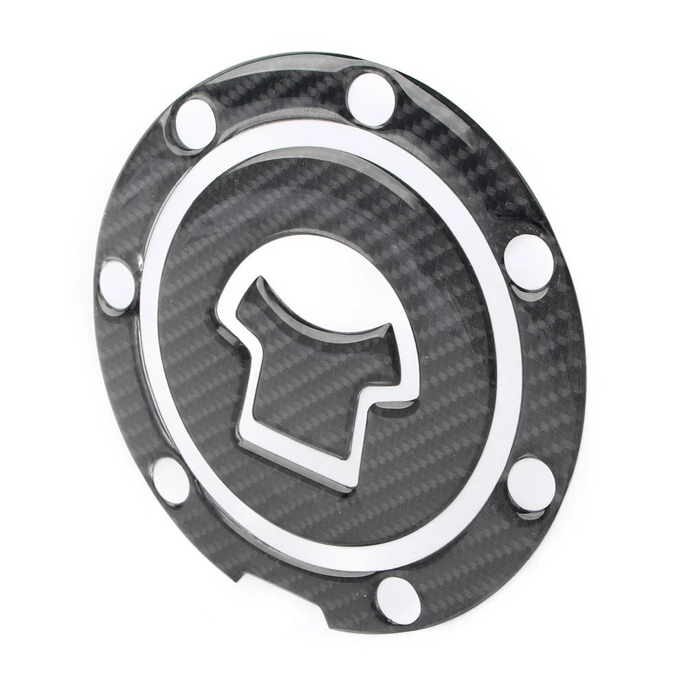 Gas Tank Fuel Cap Cover for 2003+ CBR 1000RR 600RR Carbon Fiber Look