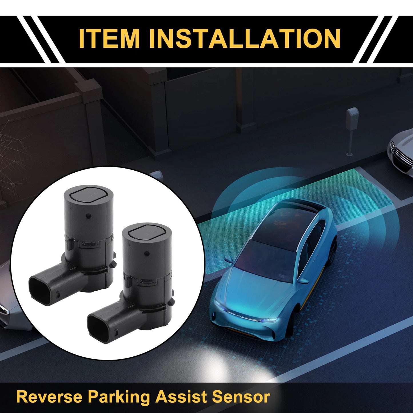 Bumper Reverse Parking Sensors for Ford F-250 F-350 F-450 Super Duty