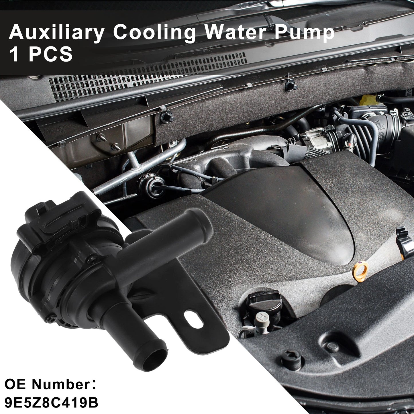 Auxiliary Cooling Water Pump for Ford Fusion S Sedan (2010-2012) 1 Pc
