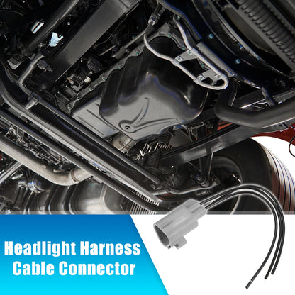 3 Pin Headlight Harness Cable Connector for Toyota Scion (2004-2016)