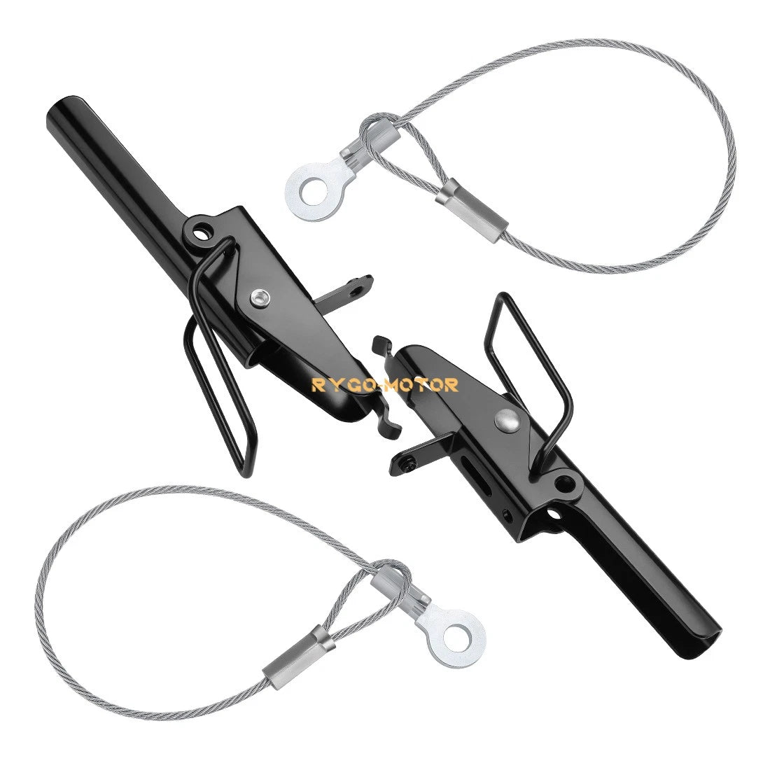 2x Left & Right Tailgate Latch & Tailgate Cable for Polaris Ranger 400 500 570