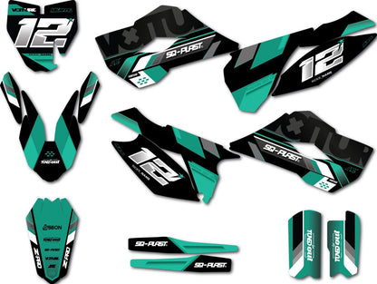 Husqvarna TC 85 Graphic Kit Milan Style Sticker (2014-2017)