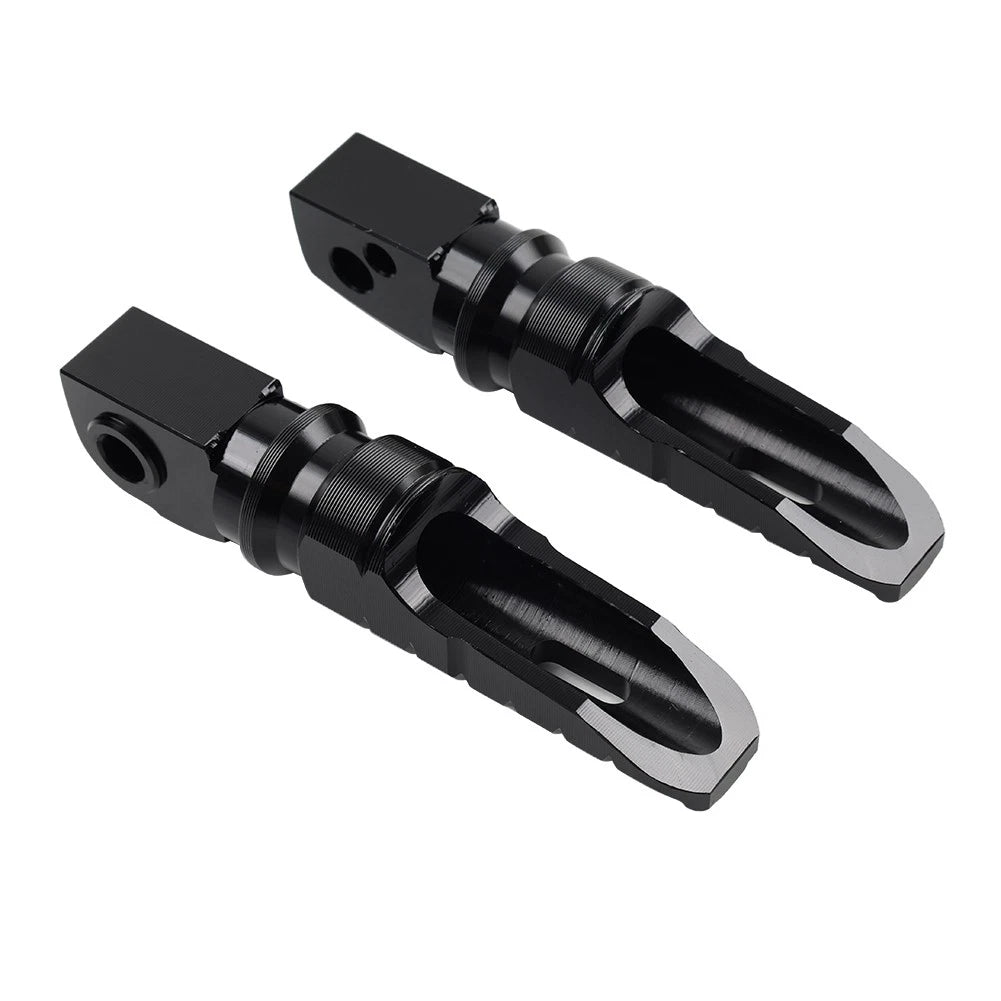Black Rear Passenger Footrest Pegs for BMW G310GS G310R (2017-2024)