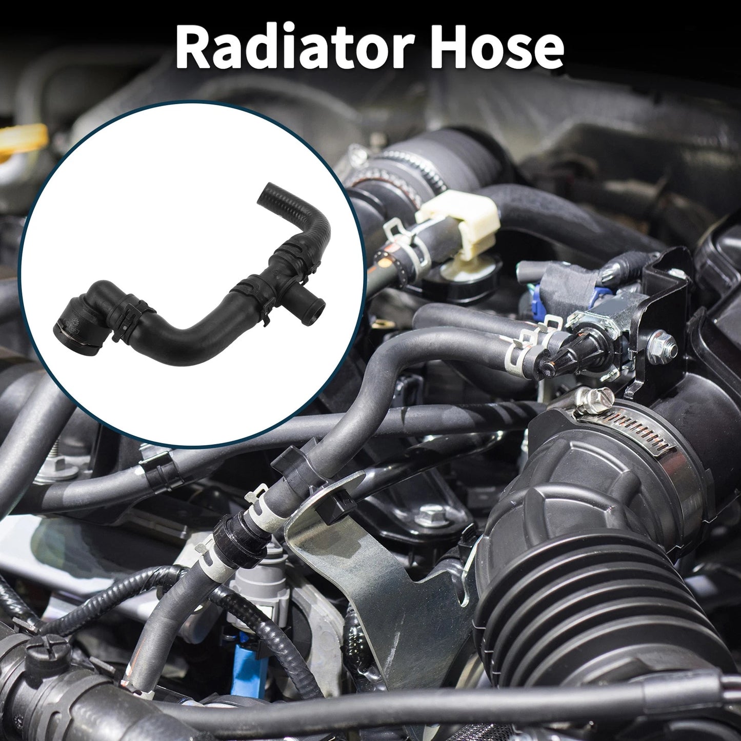 Radiator Hose for Porsche Macan 2018 Rubber Downpipe (2018)
