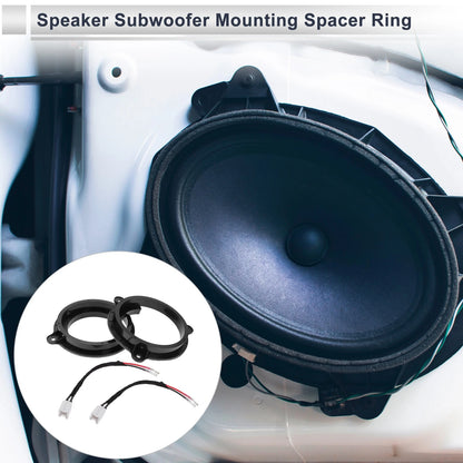 6.5" Speaker Spacer Ring Adaptor for Nissan  -  Set