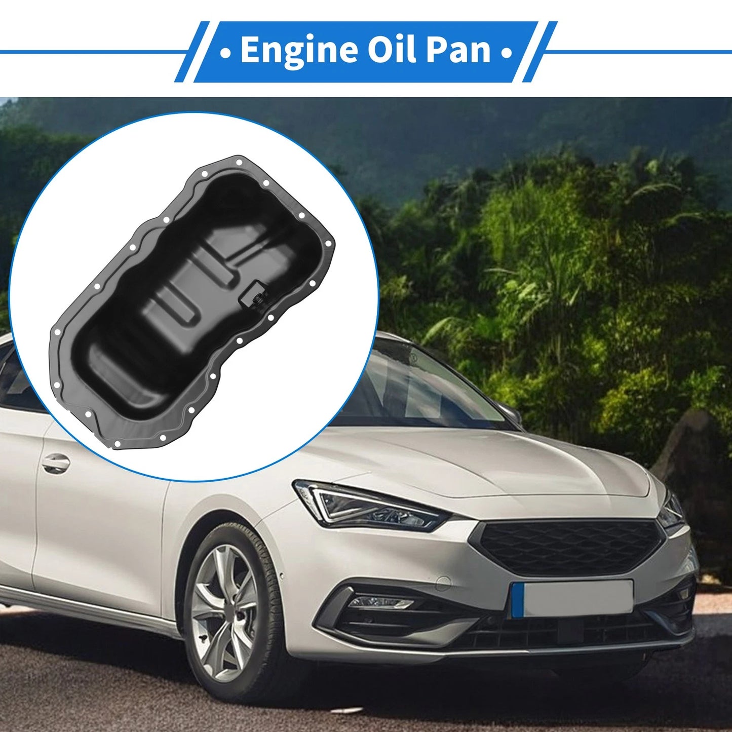 Engine Oil Pan for Mazda 3 2.0L 2.5L 2.3L (2012-2013)