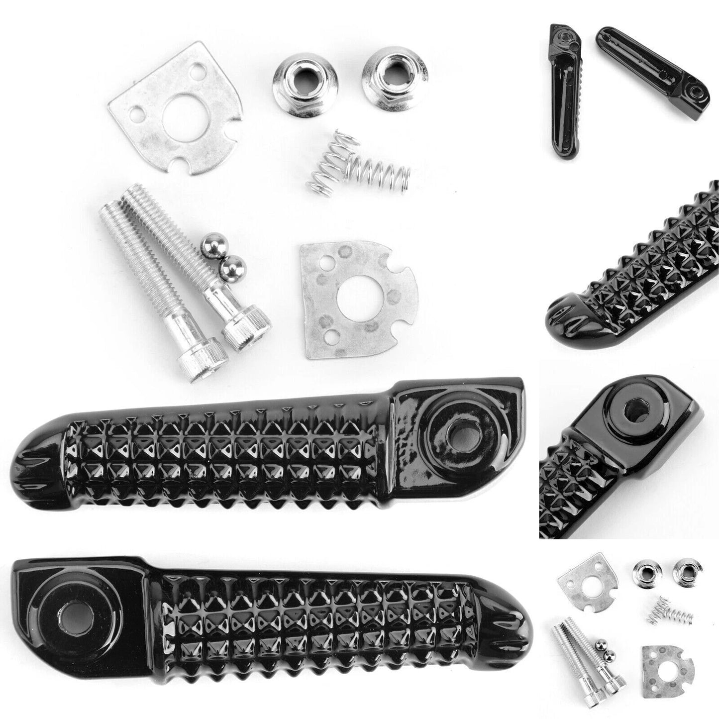 Rear footpegs for Yamaha YZF R1 (1998-2014), R6 (1999-2014), R6S (2003-2008)