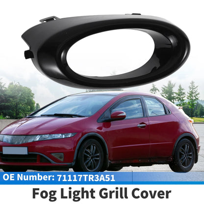 Front Left Fog Light Grill for Honda Civic (2014-2015)