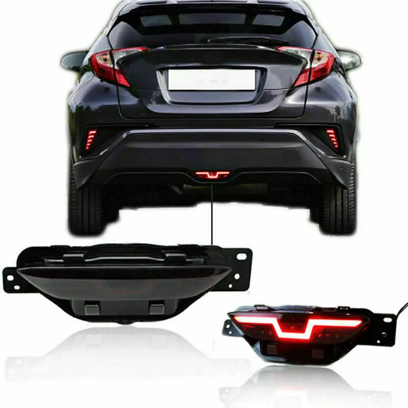 LED Rear Bumper Tail Brake Light for Toyota CHR (2016-2021)