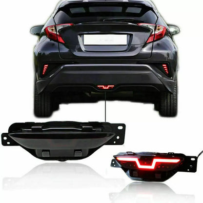 LED Rear Bumper Tail Brake Light for Toyota CHR (2016-2021)