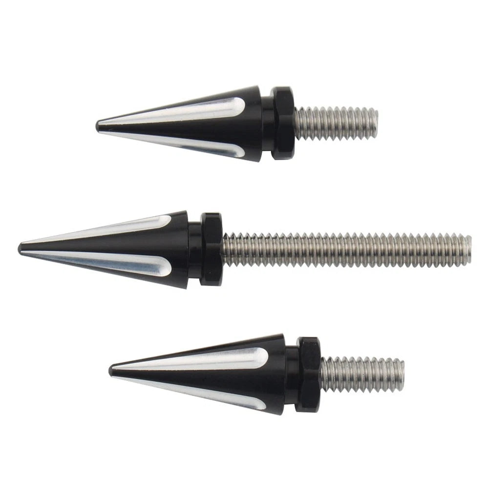 3 x Windshield Trim Screws for Harley Electra Glide 2014-2023 Black