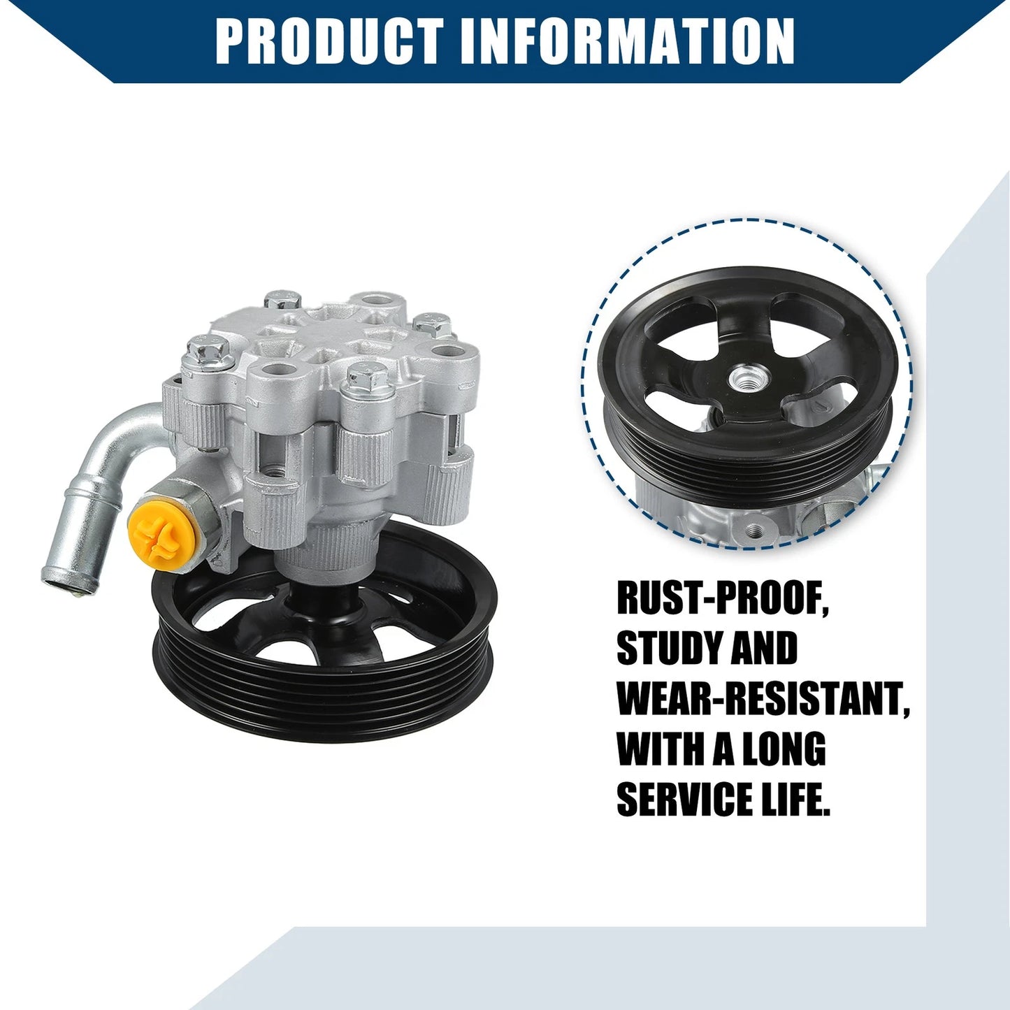 Power Steering Pump for Chrysler 300 / Dodge Challenger (2005-2010)