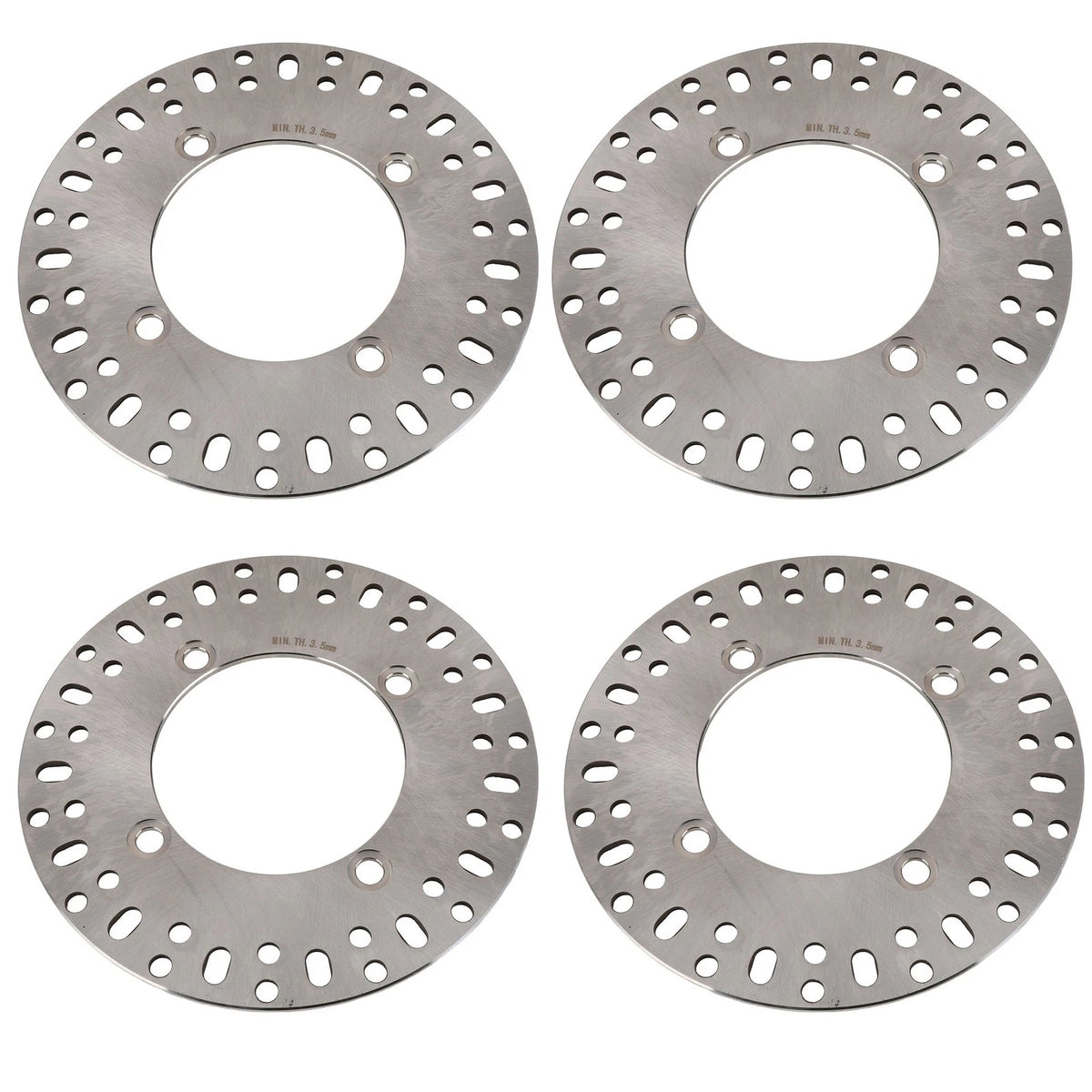 2 x Front and Rear Brake Rotors for Yamaha Wolverine 850 (2018–2025)