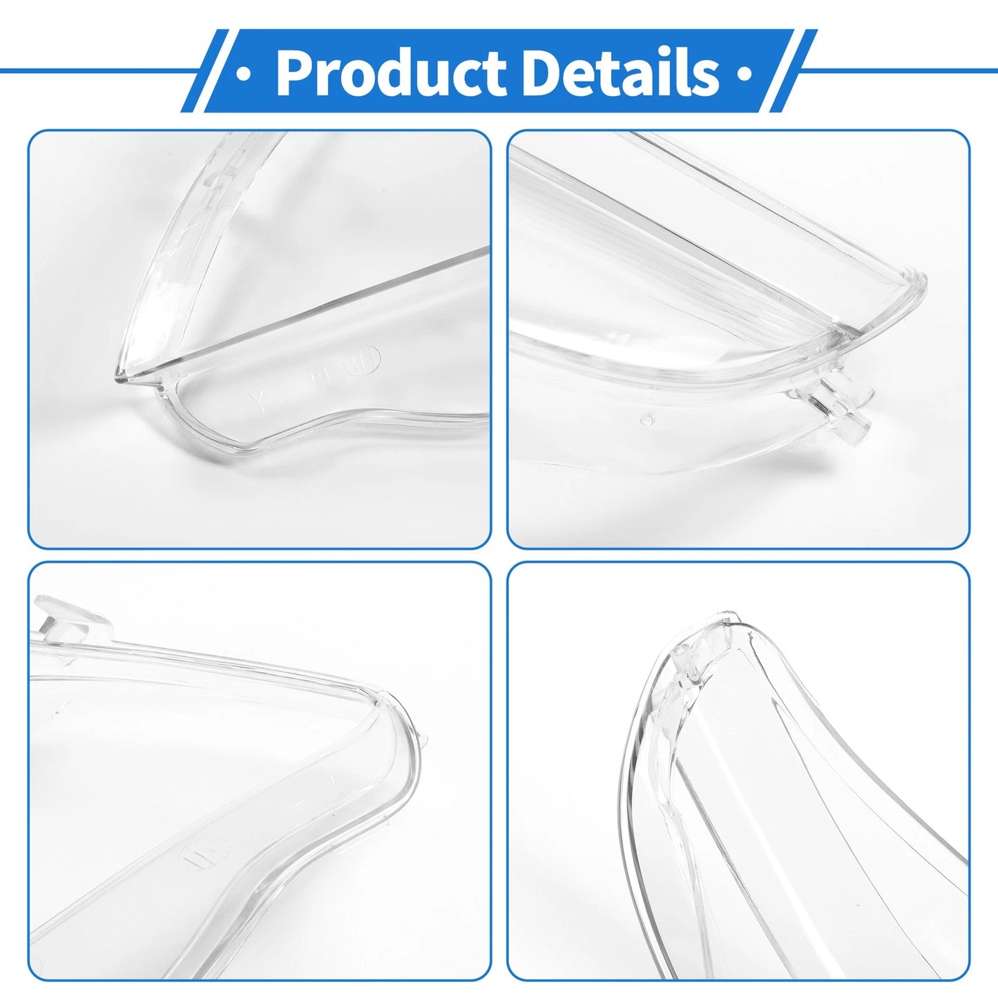 1 x Front Left Headlight Lens Cover for BMW 5 Series E60 (2003-2010)