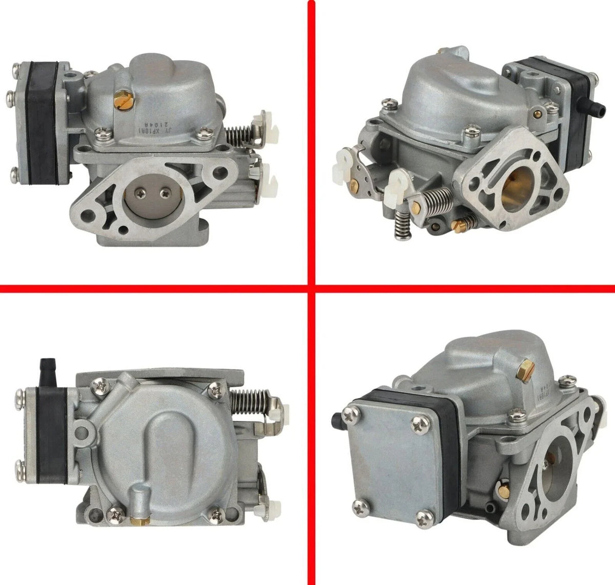 Carburetor Assembly for Tohatsu 8HP/9.8HP 2-Stroke Outboard Engine