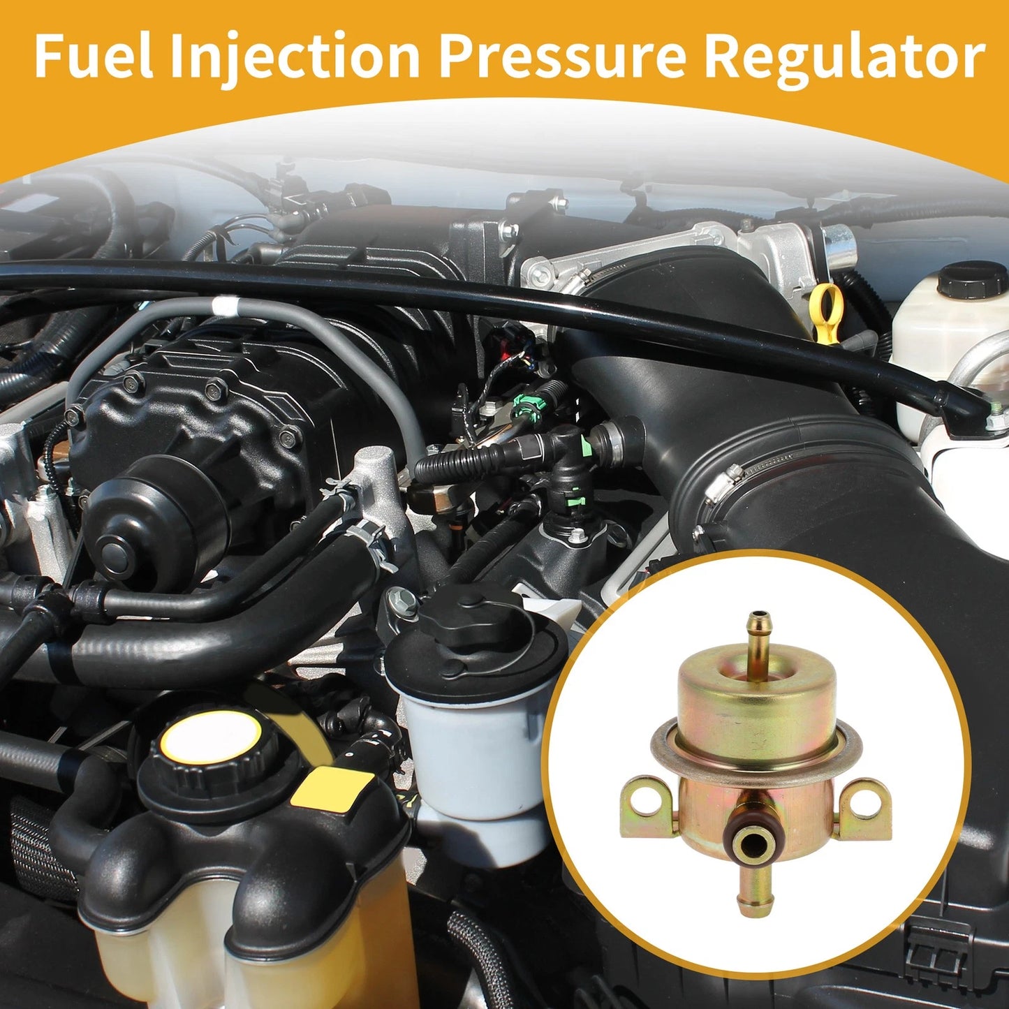 Fuel Pressure Regulator for BMW 318i 325i M3 535i M5 M6 (1984-1993)