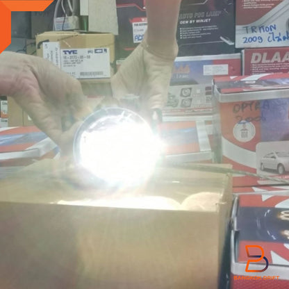 LED Fog Lamp Spot Light Cover Trim for ISUZU D-MAX 20-23