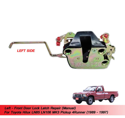 Left Door Lock Repair for Toyota Hilux LN85 MK3 (1989-1997)