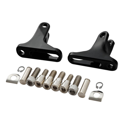 Mini Passenger Footpeg Mounts for Harley Touring Street Road Glide (1993-2025)