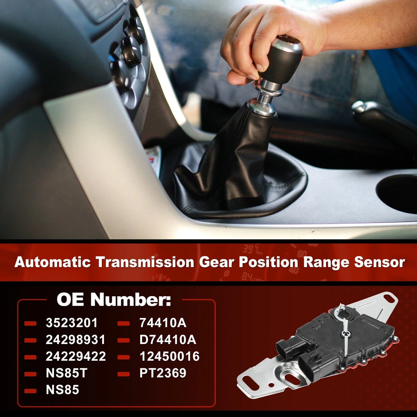 Neutral Safety Switch with Wire for Cadillac Chevy GMC Trans